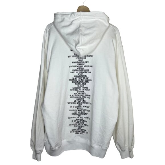 Christian Dada Masanori Morikawa Tie Front Graphic Oversized Hoodie Size 50 US M - Picture 2 of 11